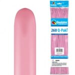 QUALATEX 260Q PINK BALLOONS