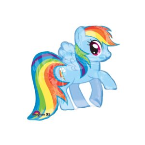MY LITTLE PONY RAINBOW DASH SHAPE P38 PKT (28" x 27")