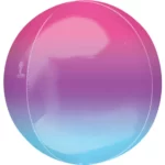 ANAGRAM 15″ PINK & BLUE OMBRE ORBZ BALLOON