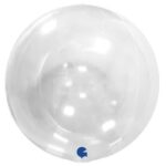 GRABO 15″ TRANSPARENT GLOBE SHAPE BALLOON