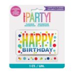 FLASHING HAPPY BIRTHDAY PARTY DECORATION