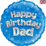 OAKTREE 18″ HAPPY BIRTHDAY DAD FOIL BALLOON