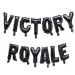 UNIQUE 8″ FORTNITE VICTORY ROYALE LETTER FOIL BALLOON