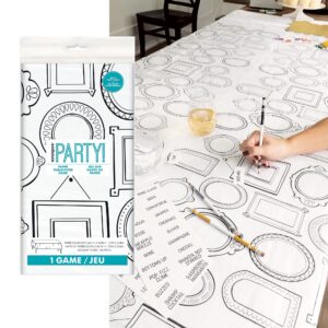 UNIQUE 54"X84" GAME PAPER TABLECOVER