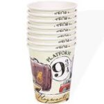 UNIQUE HARRY POTTER 9OZ PAPER CUPS