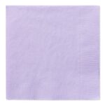 UNIQUE  LAVENDER LUNCH NAPKINS PK20