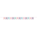 GLITTER MAGIC PRINCESS BIRTHDAY BANNER