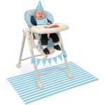 UNIQUE BLUE BIRTHDAY HIGH CHAIR KIT