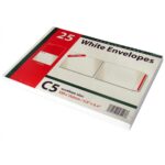C5 WHITE ENVELOPES P/SEAL PREM PK250