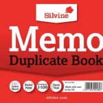 SILVINE MEMO DUPLICATE 4X 5 1-100 NUMBERED BOOK SOLD SINGLE