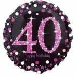 BLACK & PINK 40TH FOIL