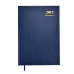 A5 DIARY 2024 DAY A PAGE HARBACK – BLUE