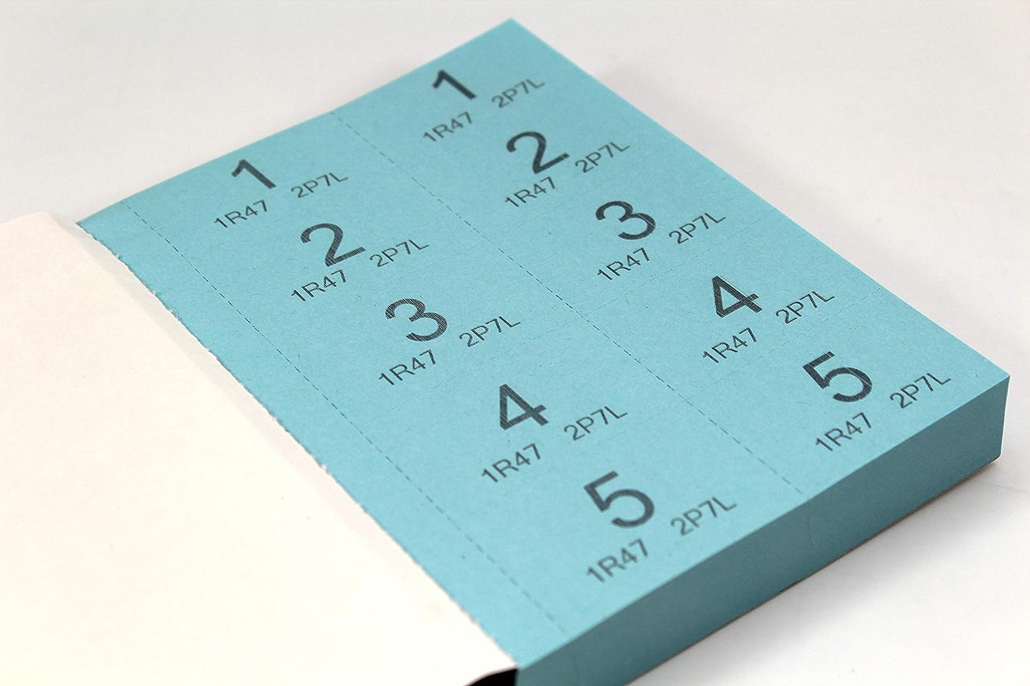 SILVINE 1000 CLOAK ROOM TICKET BOOK SOLD SINGLE - Image 2