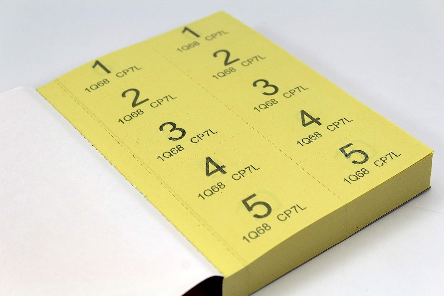 SILVINE 1000 CLOAK ROOM TICKET BOOK SOLD SINGLE - Image 4