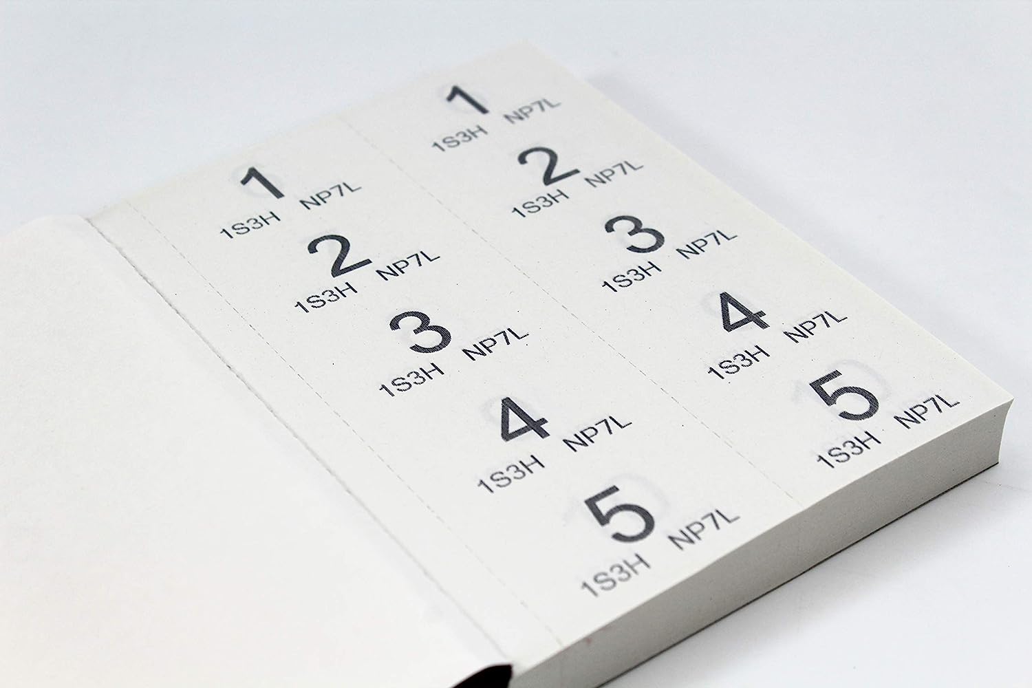 SILVINE 1000 CLOAK ROOM TICKET BOOK SOLD SINGLE - Image 6