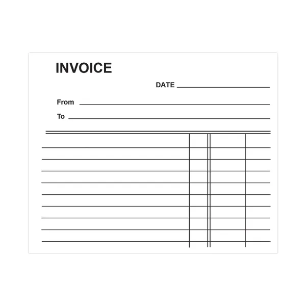 SILVINE 616 4X5 DUPLICATE INVOICE BOOK SOLD SINGLE - Image 2