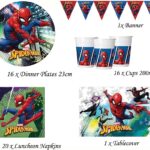 SPIDERMAN THEME PARTY ITEMS