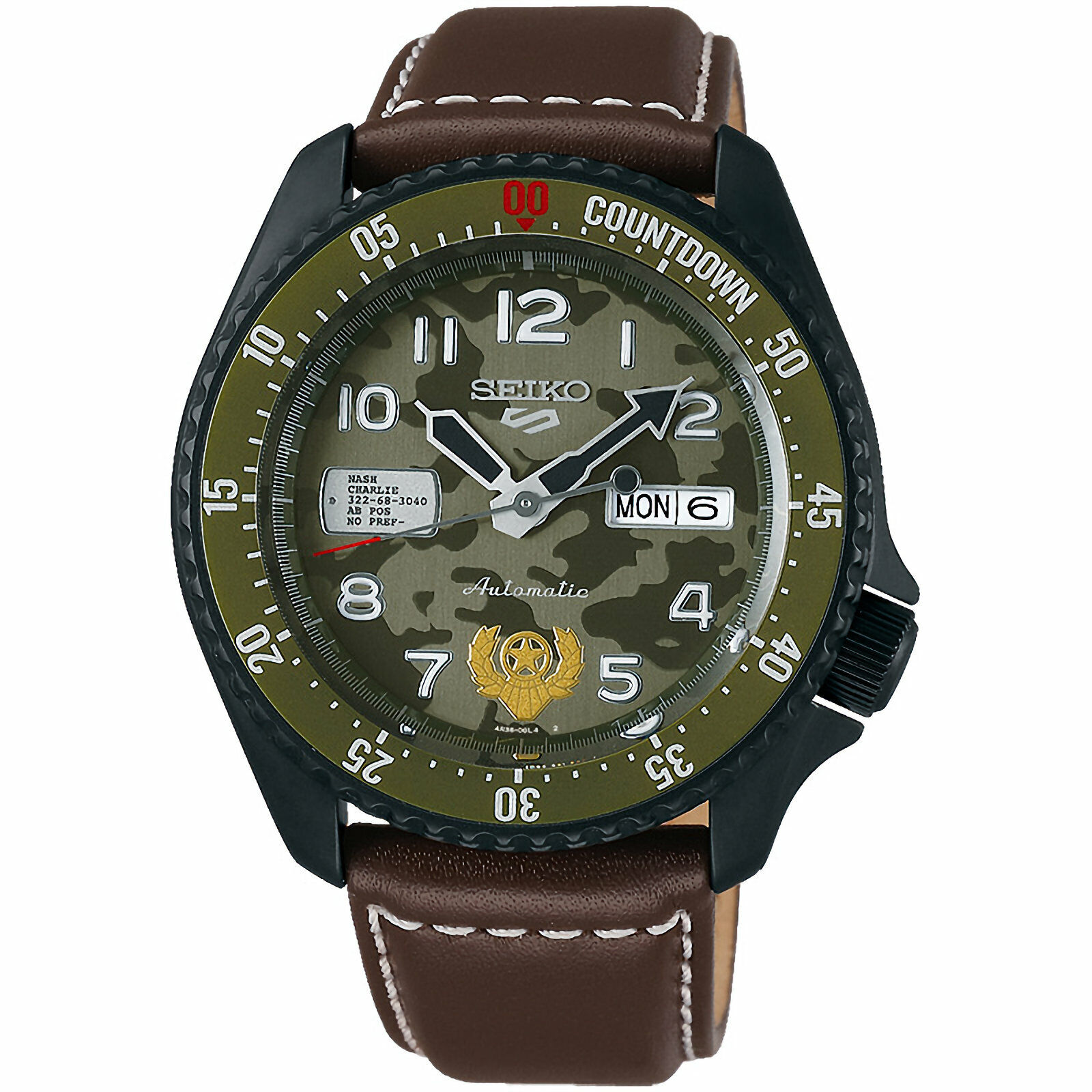 SEIKO 5 SPORTS x STREET FIGHTER 'GUILE' LIMITED EDITION - (SRPF21K1) - Image 3