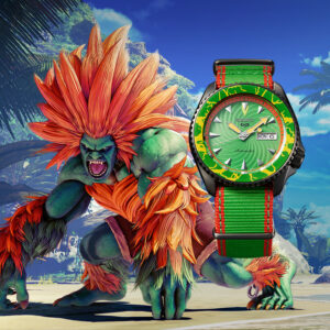 SEIKO WATCH 5 SPORTS STREET FIGHTER BLANKA LIMITED EDITION