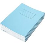 SILVINE EXCERSIE EXERCISE BOOKS  FM BLUE PACK OF 10