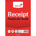 SILVINE RECEIPT DUPLICATE BOOK SOLD SINGLE
