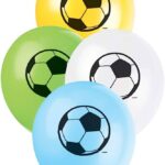 UNIQUE 12″ 3D SOCCER BALLOON PK8