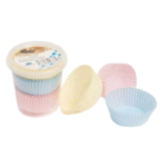 PASTEL CAKE CASES TUB PK75