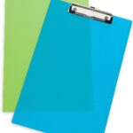 RAPESCO FROSTED TRANSPARENT A4 CLIPBOARD