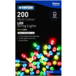 STATUS 200 MULTI COLOUR LED STRING LIGHT