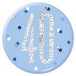 GLITZ BLUE BADGE NUMBER 40