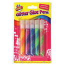 5 SWIRL GLITTER GLUE PENS