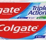 COLGATE TRIPLE ACTION MENTHE TOOTPASTE,100ML
