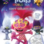 TROLLS COPY COLOUR PAD BY DREAMWORKS