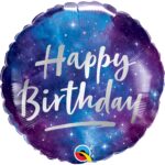 GALAXY HAPPY BIRTHDAY 18″ FOIL