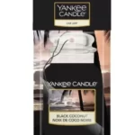 YANKEE CANDLE 2D CAR  JAR BLACK COCONUT AIR FRESHENER