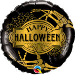 QUALATEX 18″ HAPPY HALLOWEEN SUPRAFOIL BALLOON