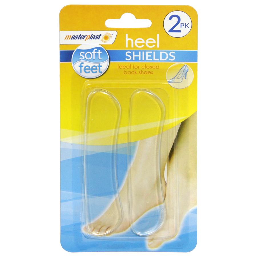 MASTERPLAST HEEL SHIELD PACK OF 2