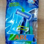 ABL GREEN 3 PLUS SOFT GRIP PACK OF 5 RAZORS