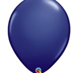 QUALATEX NAVY 11IN (PACK OF 25 ROUND BALLOONS).