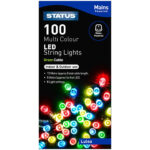 STATUS 100 MULTI COLOUR LED STRING LIGHT