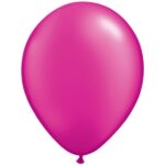 QUALATEX PEARL MAGENTA 11IN (PACK OF 25 ROUND BALLOONS).