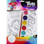 TROLLS PAINTING SET BY DREAMWORKS