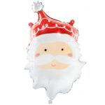 PARTYDECO 14.5″X23.5″ “SANTA HEAD SHAPE” FOIL BALLOON