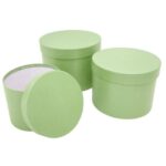 SAGE GREEN HAT BOXES (3)