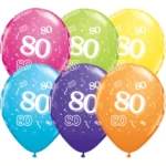 QUALATEX 11″ 80-A-ROUND TROPICAL ASSTORTED BALLOONS