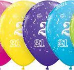 QUALATEX 11″ 21-A-ROUND TROPICAL ASSTORTED BALLOONS