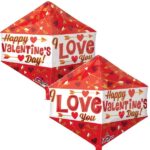 ULTRASHAPE 17″ ARROW HAPPY VALENTINES DAY BALLOON