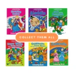 FAIRY TALE COLOURING BOOKS: SOLD SINGLE & IN SET