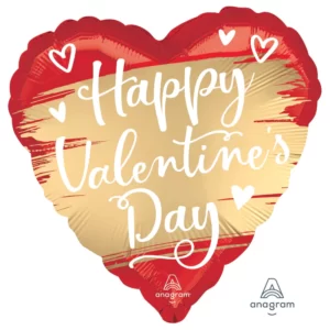 ANAGRAM 18" VALENTINES SATIN BALLOON 2 TYPES