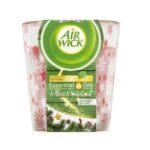 AIRWICK INFUSED WITH NATURAL ESSENTIAL OILS”SEASONAL EDITION” CANDLE : WINTER WONDERLAND, 105G